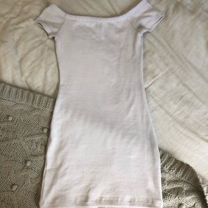 Off the shoulder bodycon